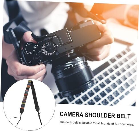 HONMEET 1 Set Camera Neck Strap Vintage Camera Dslr Camera Strap Crossbody Bag Strap Neck Strap Belt Camera Lanyards for Around The Neck Camera Strap for Photographers Camping Camera Strap in Kuwait
