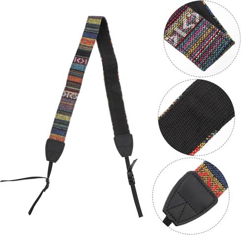 HONMEET 1 Set Camera Neck Strap Vintage Camera Dslr Camera Strap Crossbody Bag Strap Neck Strap Belt Camera Lanyards for Around The Neck Camera Strap for Photographers Camping Camera Strap in Kuwait
