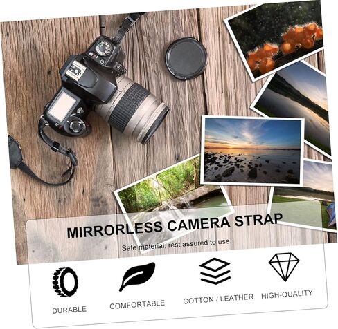 HONMEET 1 Set Camera Neck Strap Vintage Camera Dslr Camera Strap Crossbody Bag Strap Neck Strap Belt Camera Lanyards for Around The Neck Camera Strap for Photographers Camping Camera Strap in Kuwait