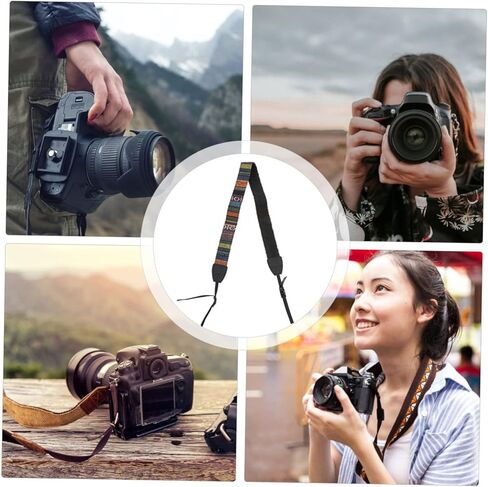 HONMEET 1 Set Camera Neck Strap Vintage Camera Dslr Camera Strap Crossbody Bag Strap Neck Strap Belt Camera Lanyards for Around The Neck Camera Strap for Photographers Camping Camera Strap in Kuwait