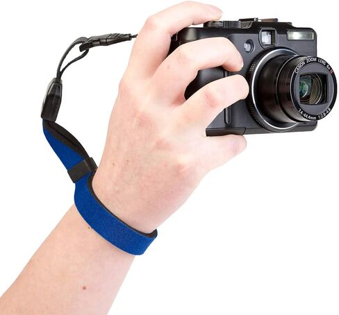 OP/TECH USA Cam Strap - QD | Quick Release Wrist Strap for Digital, Film & Vintage Cameras – Wine, Made in USA in Saudi Arabia