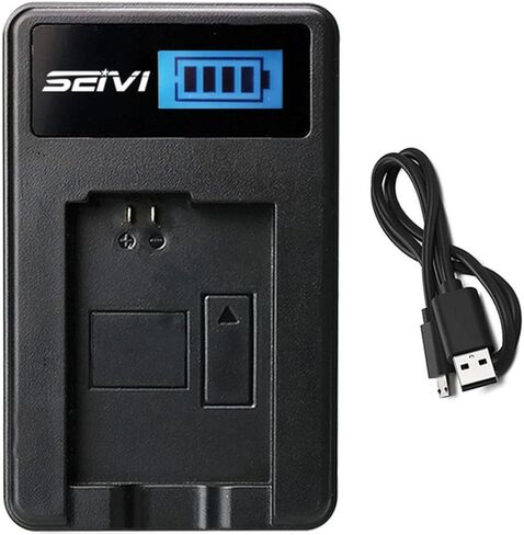 LCD USB Battery Charger for JVC Everio GZ-HM550BUS, GZ-HM650BUS, GZ-HM670BUS Camcorder in Saudi Arabia