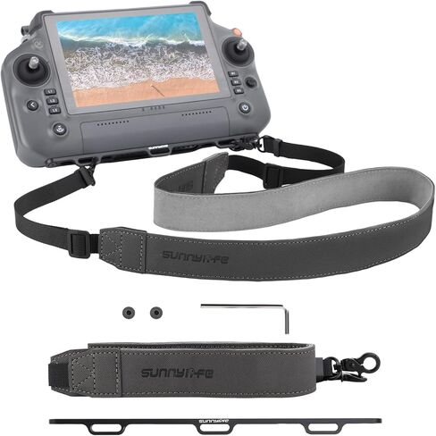 Anbee RC PLUS Remote Controller Hands Free Lanyard with Aluminum Alloy Hook Clip Buckle Heavy-duty Compatible with DJI Inspire 3 / AGRAS T20P T25 T40 T50/Matrice 30 30T RC Drones in Kuwait