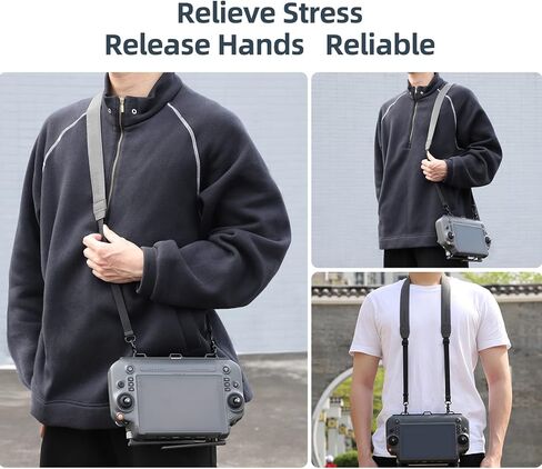 Anbee RC PLUS Remote Controller Hands Free Lanyard with Aluminum Alloy Hook Clip Buckle Heavy-duty Compatible with DJI Inspire 3 / AGRAS T20P T25 T40 T50/Matrice 30 30T RC Drones in Kuwait