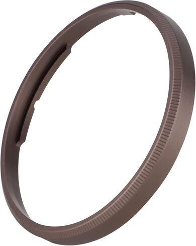 Haoge RRC-GR3XT Silver Grey Metal Decorate Ring for RICOH GR3X/GRIIIX Camera Accessories Replaces GN-2 in Saudi Arabia