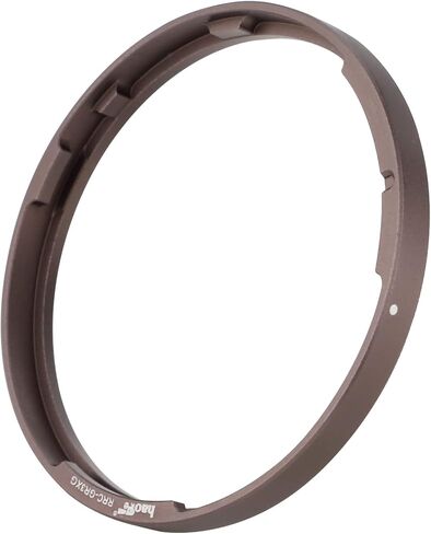 Haoge RRC-GR3XT Silver Grey Metal Decorate Ring for RICOH GR3X/GRIIIX Camera Accessories Replaces GN-2 in Saudi Arabia