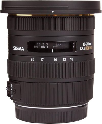 Sigma 10-20mm f/4-5.6 EX DC HSM Lens for Nikon Digital SLR Cameras in Saudi Arabia