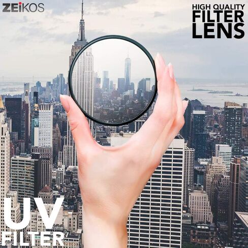 Zeikos ZE-FLK40.5-40.5 مم مجموعة فلتر الزجاج (UV-CPL-FLD) in Saudi Arabia