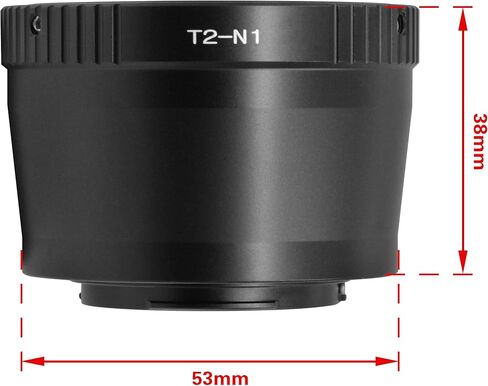 Tydeux T2 N1 T Mount Lens Adapter for N ikon 1 Series Camera V1 V2 V3 J1 J2 J3 J4 J5 in Saudi Arabia