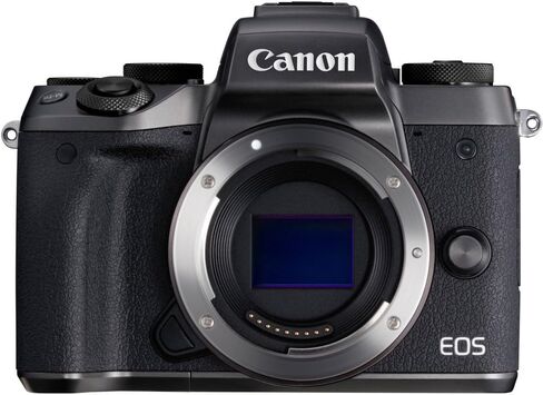 Canon Cameras US 24.2 Digital SLR Camera with 3.2-Inch LCD, Black (EOS M5 EF-M 15-45 STM KIT) in Saudi Arabia
