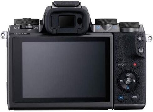 Canon Cameras US 24.2 Digital SLR Camera with 3.2-Inch LCD, Black (EOS M5 EF-M 15-45 STM KIT) in Saudi Arabia