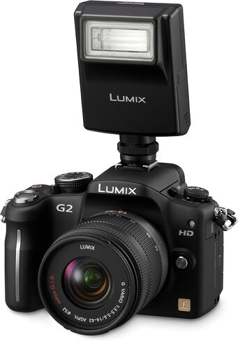 Panasonic Lumix DMC-G2 12.1 MP Live MOS Mirrorless Digital Camera with 3-Inch Touch Screen LCD and 14-42mm Lumix G VARIO f/3.5-5.6 MEGA OIS Lens (Black) in Kuwait
