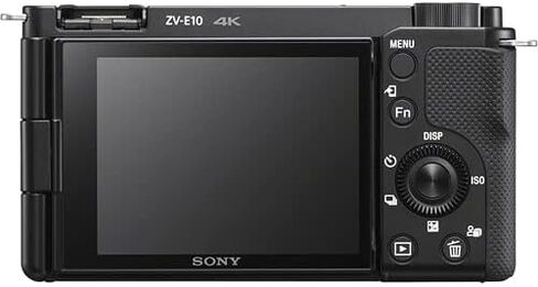 Sony ZV-E10 Mirrorless Camera with 16-50mm Lens (Black) Bundle - ILCZV-E10L/B + Prime Accessory Package Including 128GB Memory, TTL Flash, Battery, Editing Software Package, Auxiliary Lenses & More in Saudi Arabia