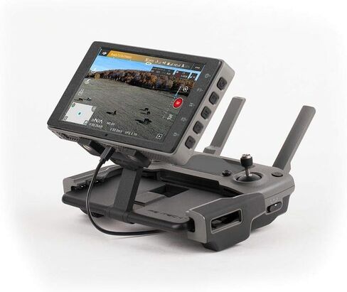 PGYTECH Crystalsky Mounting Bracket Controller Monitor Bracket Clip Holder Aluminum Compatible with Mavic 2/Mavic AIR/Mavic PRO/Spark Drone in Kuwait