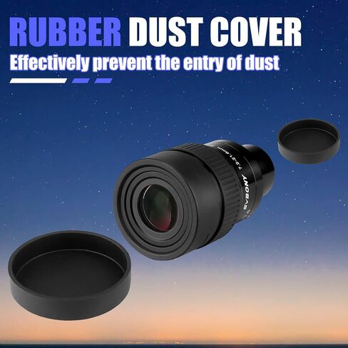 SVBONY SV191 Zoom Eyepiece for Telescope, 7.2-21.6mm Zoom Lens, Compatible with Telescopes That Accept 1.25 Inches Eyepieces in Saudi Arabia