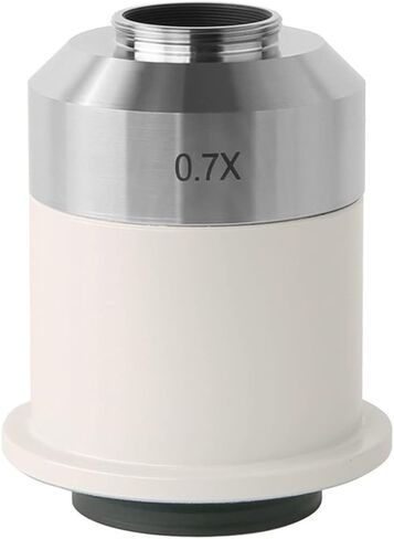Microscope Accessories Kit 0.35X 0.55X 0.7X 0.8X 1X 1.2X 1.5X Trinocular Microscope Adapter C Mount Camera Adapter Lens Microscope Slides (Color : 0.7X) in Saudi Arabia
