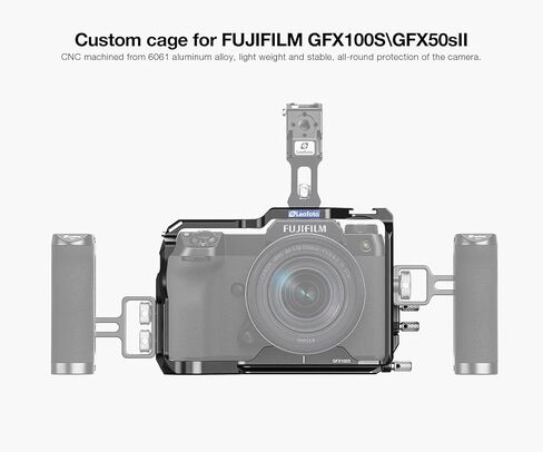 ليوفوتو قفص كاميرا GFX100S لكاميرا فوجي فيلم GFX100S/GFX50SII in Kuwait