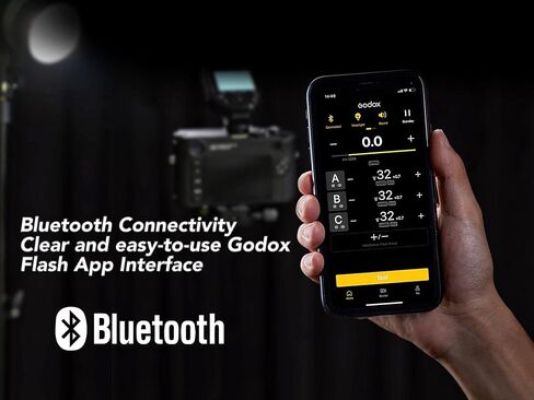 Godox XProII-S TTL Wireless Flash Trigger Compatible for Sony, 1/8000s HSS 2.4G Wireless Flash Transmitter, TTL-Convert-Manual, Extra Large LCD Screen, Bluetooth Connection, New Hotshoe Locking in Saudi Arabia