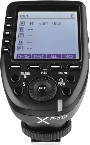 GODOX XPro-N Flash Trigger with Professional Functions Support i-TTL Autoflash Compatible for Nikon DSLR Camera in Saudi Arabia