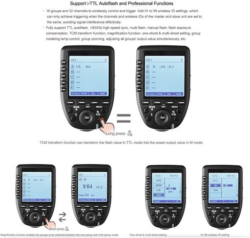 GODOX XPro-N Flash Trigger with Professional Functions Support i-TTL Autoflash Compatible for Nikon DSLR Camera in Saudi Arabia