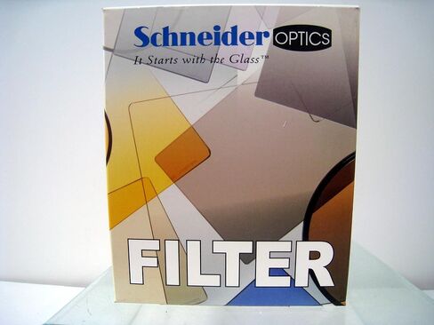 Schneider 4x5.65" Graduated Chocolate 1 Water White Glass Filter - Hard Edge with Horizontal Orientation in Saudi Arabia