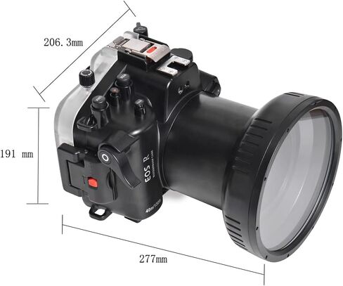 ضفادع البحر لـ Canon EOS-R 40 متر/130 قدم غطاء كاميرا الغوص مقاوم للماء in Saudi Arabia