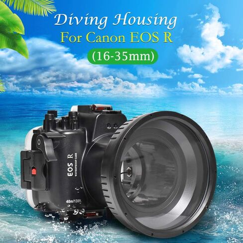 ضفادع البحر لـ Canon EOS-R 40 متر/130 قدم غطاء كاميرا الغوص مقاوم للماء in Saudi Arabia