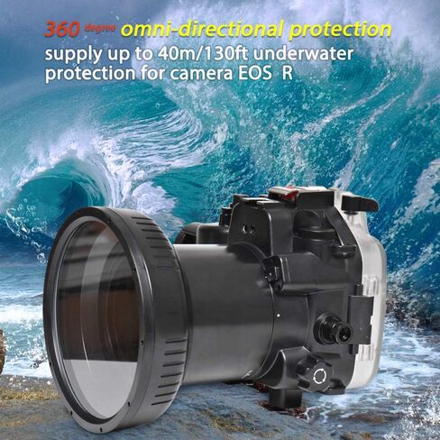 ضفادع البحر لـ Canon EOS-R 40 متر/130 قدم غطاء كاميرا الغوص مقاوم للماء in Saudi Arabia