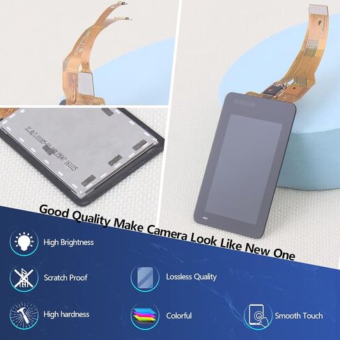 واي دبليو ال ار او ان جي شاشة LCD بديلة لكاميرا جو برو هيرو 5 لكاميرا جو برو هيرو 5 اكشن مع غراء B7000 in Saudi Arabia