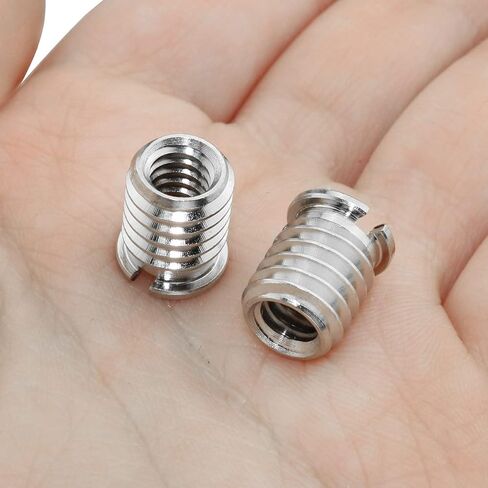 Threaded Screw Adapter LUORNG 6PCS 1/4"-20 Female to 3/8"-16 Male Easy Mount Convert Screw Adapter for DSLR Tripod Monopod, 1/4 inch to 3/8 inch Tripod Thread Adapter in Saudi Arabia