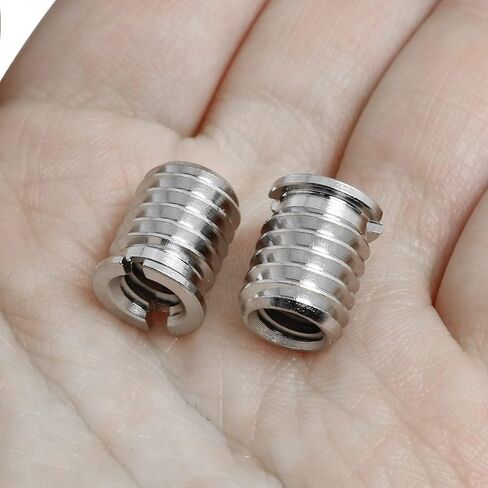 Threaded Screw Adapter LUORNG 6PCS 1/4"-20 Female to 3/8"-16 Male Easy Mount Convert Screw Adapter for DSLR Tripod Monopod, 1/4 inch to 3/8 inch Tripod Thread Adapter in Saudi Arabia