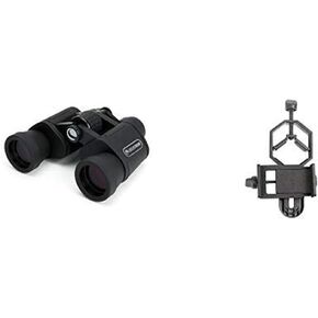سيليسترون UpClose G2 10x50 Porro Binocular، 71256 مع محول الهاتف الذكي الأساسي 1.25 بوصة in Saudi Arabia