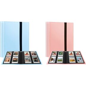عبوتان، ألبوم صور Instax، ألبومات بولارويد 192 صورة لكاميرا Fujifilm Instax Mini 11 90 70 50S 26 25 9 8+ 7S الفورية، ألبوم صور بولارويد لـ Polaroid Snap Z2300 PIC-300P Film & Knop Photocards in Kuwait