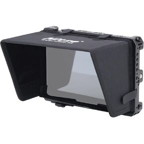 Nitze LUT7 Cage for Feelworld LUT7/ LUT7 PRO/ LUT7S/ LUT7S PRO Monitor with Sunhood, HDMI Cable Clamp, Built-in NATO Rails and Cold Shoe - JTP2-LUT7S in Saudi Arabia