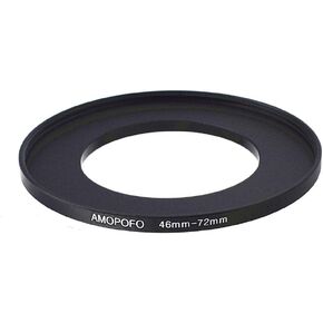 Universal 46 to 72mm /46mm to 72mm Step Up Ring Filter Adapter for EF-S NEX FX M4/3 UV,ND,CPL,Metal Step Up Ring in Kuwait