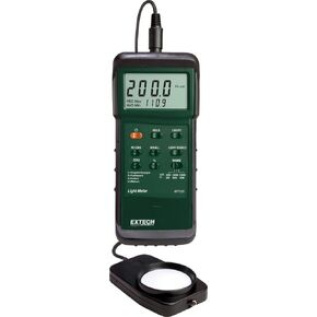 Extech LT505 Pocket Light Meter, Lux and Foot Candle, 50000 Lux | Lux or foot-candles, 0-50000 lux (0-5000 fc), backlit LCD, pocket-sized, photography/HVAC/workplace in Saudi Arabia