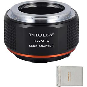 محول تركيب عدسة PHOLSY متوافق مع عدسة Canon EF لكاميرا Leica L | محول التركيب اليدوي متوافق مع Canon EF إلى Leica L، وCanon EOS إلى L، وEF إلى L in Kuwait