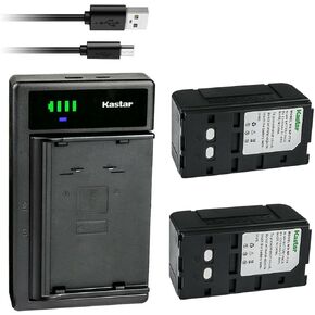 Kastar LTD2 USB NP-77H Battery Charger Compatible with Sony CCD-TRV21 CCD-TRV211 CCD-TRV212 CCD-TRV21E CCD-TRV22 CCD-TRV24E CCD-TRV29 CCD-TRV30 CCD-TRV30E CCD-TRV31 CCD-TRV312 CCD-TRV32 in Kuwait