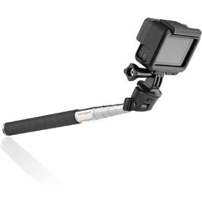 Circuit City Extendable Waterproof Selfie Stick | Extra-Long 42" Extending Monopod with Lanyard | Steel Telescoping Hand Grip Pole for GoPro and Other Action Cameras in Kuwait