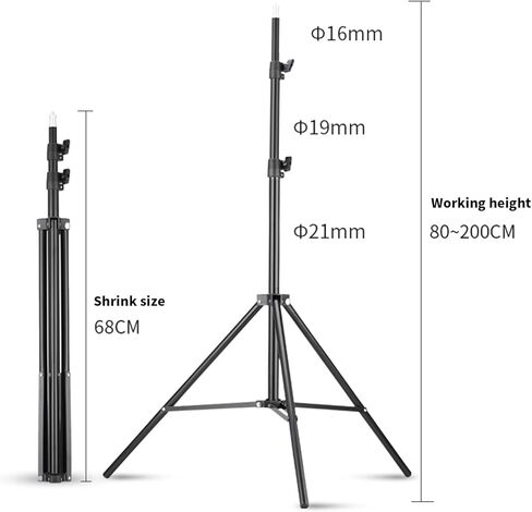غودوكس مظلة ناعمة عاكسة مع غطاء موزع 85 سم 33.4 انش اسود فضي وشفاف مع حامل اضاءة 2 × 2 متر 2 × دعامة من النوع E 2 × شنطة حمل لاستوديو التصوير الفوتوغرافي in Kuwait