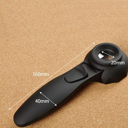 عدسة مكبرة 30 مرة مكبرة جوهرة بصرية مع أضواء LED عدسة إصلاح إلكترونية تحديد عتيق عدسة مكبرة عالية التكبير أداة زجاجية مكبرة للقراءة المحمولة in Kuwait