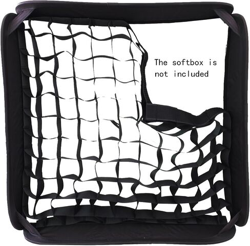 TUYUNG 60x60cm Eggcrate Square Soft Grid for Godox Neewer 24" 60x60cm Softbox Lighting in Saudi Arabia