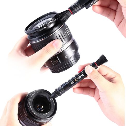 K&F Concept 62mm UV CPL ND4 Neutral Density Len Accessory Filter Compatible with Canon Nikon DSLR Camera + Cleaning Pen + Filter Pouch in Kuwait