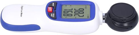Luxmeter, Luxmeter Handheld Light Meter 2 Times/Sec Difference Value Maximum and Minimum for Measuring Current Illuminance and Temperature in Saudi Arabia