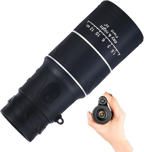 هاتف ذكي تلسكوب أحادي العين للبالغين مع منشور BAK-4 وعدسة FMC 16 × 52 تلسكوب عالي الطاقة، يمكن استخدامه لمشاهدة الطيور والمشي لمسافات طويلة لمشاهدة الحفلات الموسيقية in Kuwait