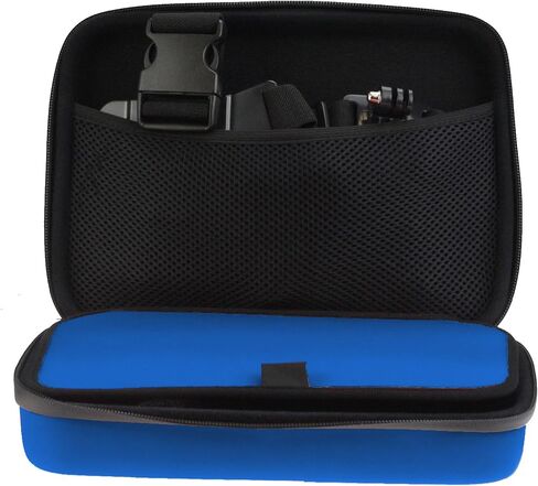 Navitech Blue Heavy Duty Rugged Hard Case/Cover Compatible with The Nilox Mini WI-FI Action Camera in Saudi Arabia