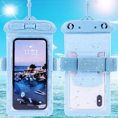 Puccy Case Cover, Compatible with Lucky LUCKYLAKER Y2020-CWLA Portable Sonar Fish Finder Waterproof Pouch Dry Bag (Not Screen Protector Film) New Version in Saudi Arabia
