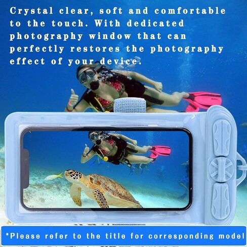 Puccy Case Cover, Compatible with Lucky LUCKYLAKER Y2020-CWLA Portable Sonar Fish Finder Waterproof Pouch Dry Bag (Not Screen Protector Film) New Version in Saudi Arabia