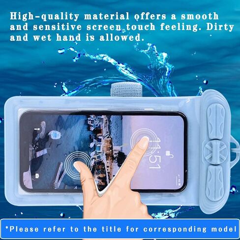 Puccy Case Cover, Compatible with Lucky LUCKYLAKER Y2020-CWLA Portable Sonar Fish Finder Waterproof Pouch Dry Bag (Not Screen Protector Film) New Version in Saudi Arabia