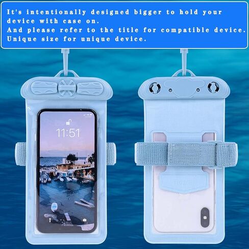 Puccy Case Cover, Compatible with Lucky LUCKYLAKER Y2020-CWLA Portable Sonar Fish Finder Waterproof Pouch Dry Bag (Not Screen Protector Film) New Version in Saudi Arabia